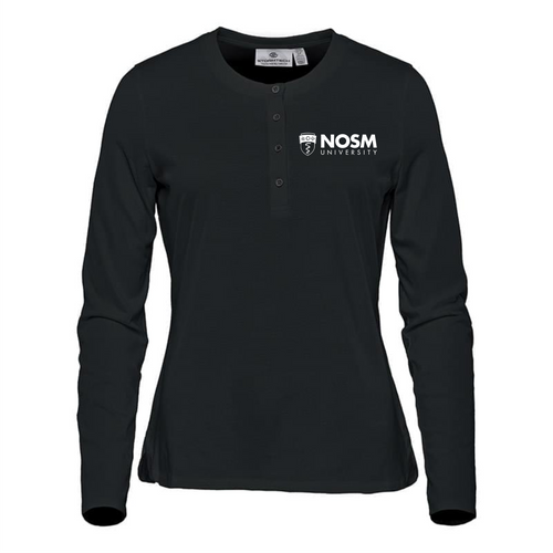 Women's Henley Long Sleeve