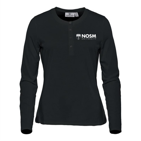 Women's Henley Long Sleeve