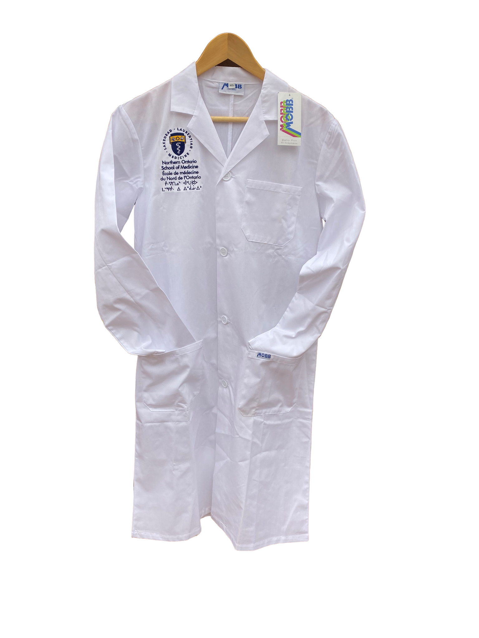 Unisex Lab Coat - White
